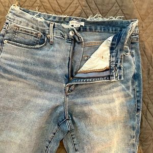 Good American size 12 distressed jeans
